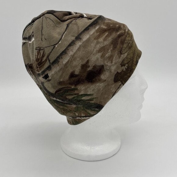 REALTREE Jeep 41 Reversible Hunting Hat Camo & Green Soft Beanie OSFM - Picture 8 of 12